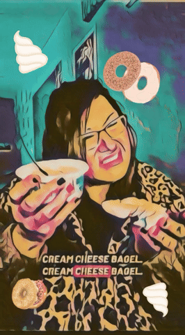 omgitsallie giphyupload giphycreatortest bagel ccb GIF