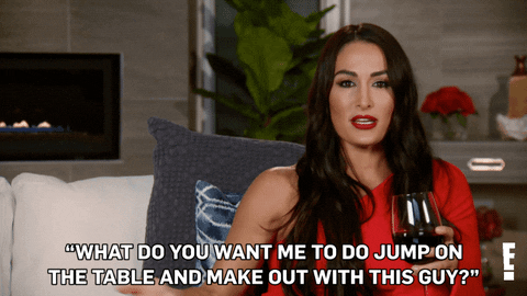 make out nikki bella GIF by E!