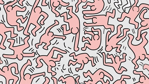 Keith Haring GIF
