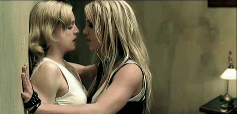 Britney Spears Kiss GIF