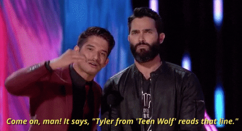 Fox Tv Come On Man It Says Tyler From Teen Wolf GIF by FOX Teen Choice