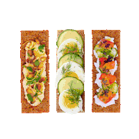 FinnCrispNorthAmerica food hungry healthy yum Sticker