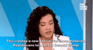 Creates Donald Trump GIF by PBS NewsHour