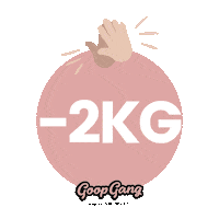 goopgangau weight loss weightloss goop goopgang Sticker