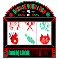 Bad Luck Sticker by Detlet - 24K Design & Branding