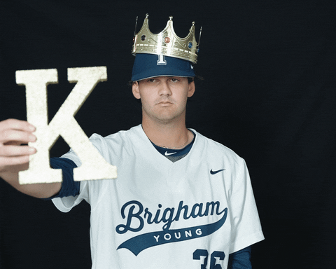 Ncaa Baseball GIF by BYU Cougars