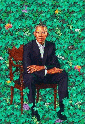 obama portrait do not want GIF