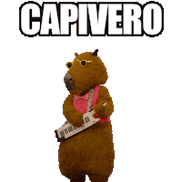 Capivara Sticker by Vero Internet