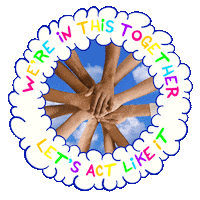 Hands Teamwork Sticker by Richie Brown