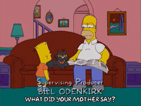homer simpson cat GIF