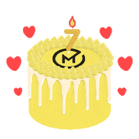 Happy Birthday Sticker by M.E Social Management