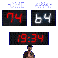 64 Away Sticker