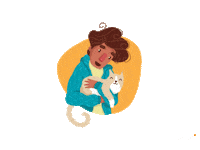 Cat Pet Sticker by Cobasi