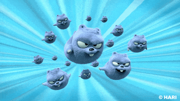 Angry On The Road GIF by Grizzy and the Lemmings