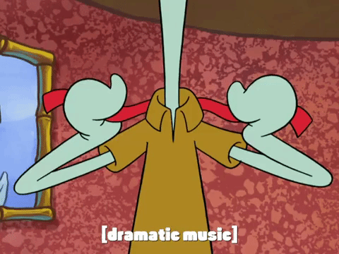 season 8 squidward's school for grown ups GIF by SpongeBob SquarePants