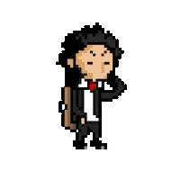 Classical Music Pixel Sticker