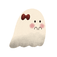 shwing_shwing_ happy halloween ghost tutu Sticker