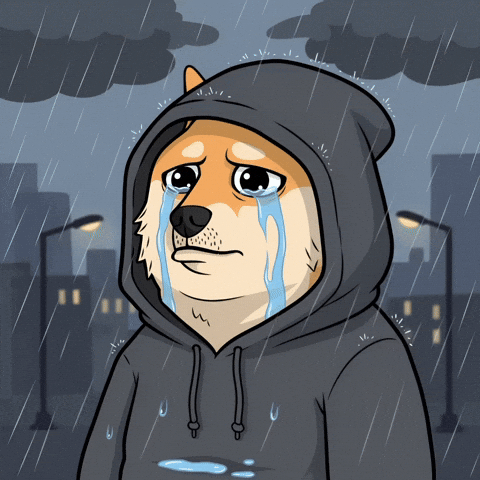 Sad Shiba Inu GIF by Doge Pound