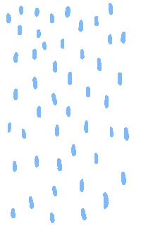 Rain Line Sticker by Linzie Hunter