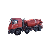 Betonmischer Sticker by Hansfuchs