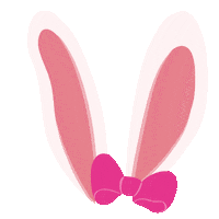 Easter Sunday Rabbit Sticker