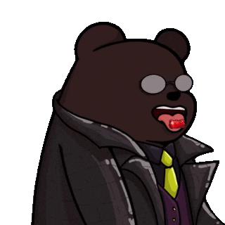 Red Pill Nft Sticker by SuperRareBears