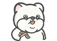 Shiba Eat Sticker by Hi John