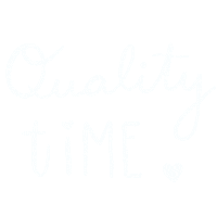 Qualitytime Zusammen Sticker by eulenschnitt