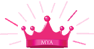 Pink Queen Sticker by MYA