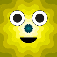 Art Smile GIF by Jen Stark