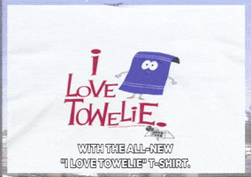 shirt towel GIF by South Park 