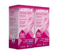 uniaoquimica_oficial outubro rosa oftalmologia genom lacrifilm Sticker