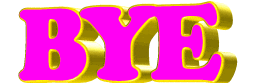 Pink Goodbye Sticker by AnimatedText