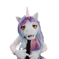 Unicorn Pip Sticker by sat1