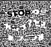 lettrist stop GIF