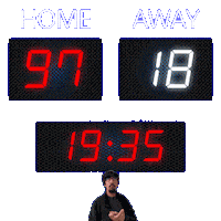 18 Away Sticker