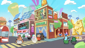 Solar Power Bear GIF