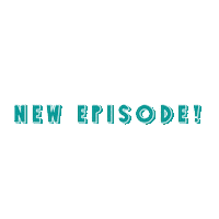 Neon Podcast Sticker