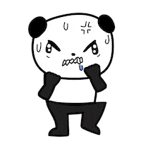Panda Panic Sticker