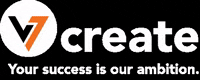 vcreate-online logo success branding create GIF