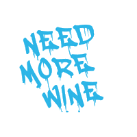Need More Wine Sticker by polargentina