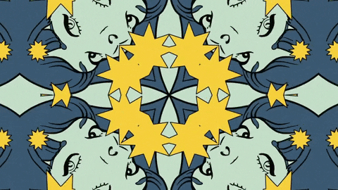 Kaleidoscope GIF by Polyvinyl Records