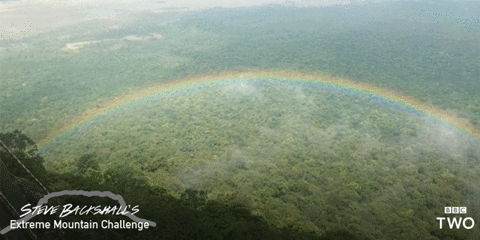 bbc giphyupload beauty rainbow nature GIF