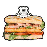 brunch clubsandwich Sticker by Toastocoast