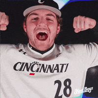 Yell Lets Go GIF by Cincinnati Bearcats