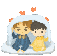 Couple 愛 Sticker