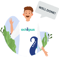 Well Done Sustainability Sticker by Octopus Indonesia