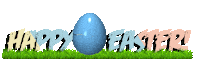 Bunny Rabbit Happy Easter Sticker