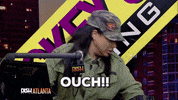 monie love fall GIF by Dish Nation
