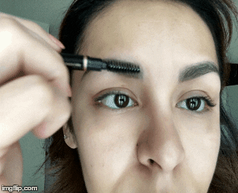 eyebrows on fleek GIF